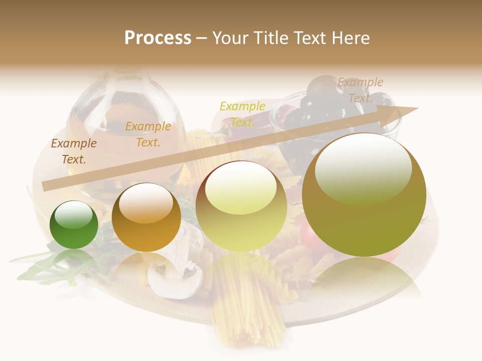 Mushroom Bottle Cruet PowerPoint Template