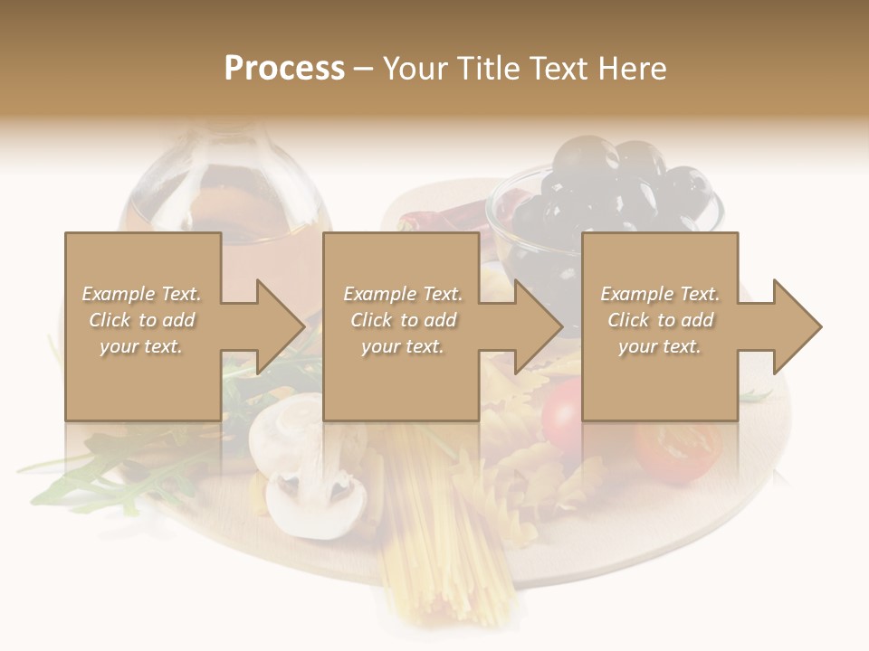 Mushroom Bottle Cruet PowerPoint Template