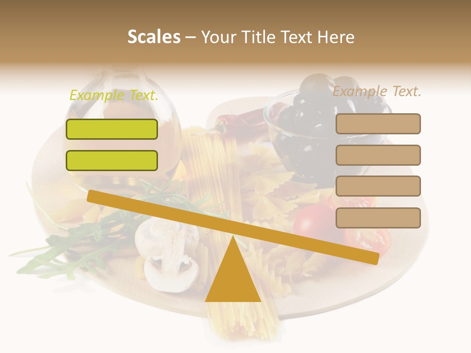 Mushroom Bottle Cruet PowerPoint Template