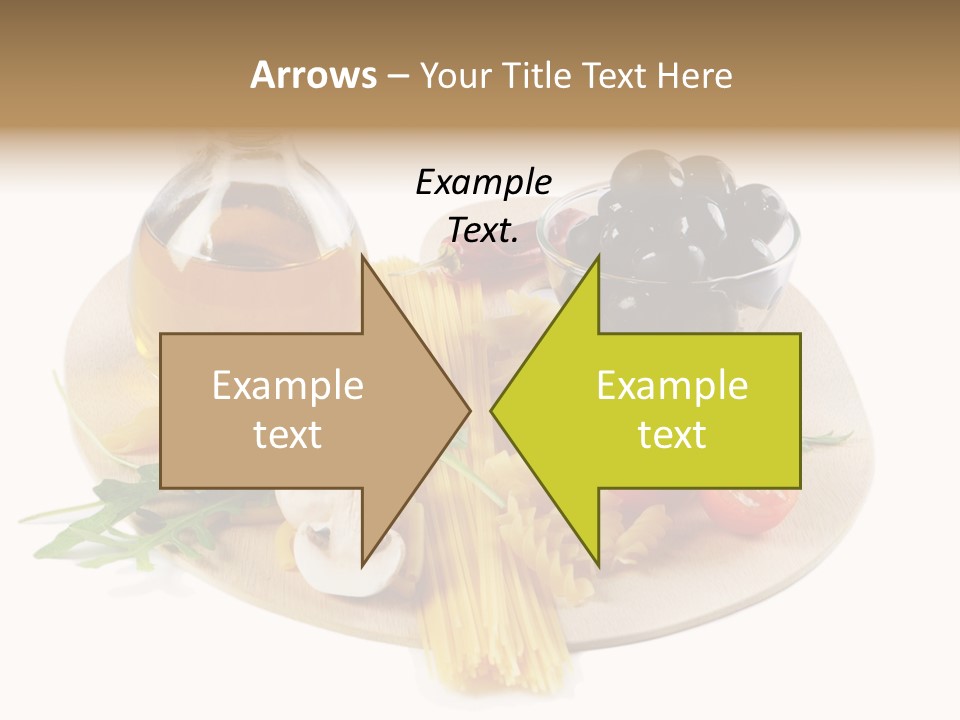 Mushroom Bottle Cruet PowerPoint Template