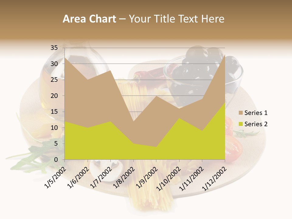Mushroom Bottle Cruet PowerPoint Template