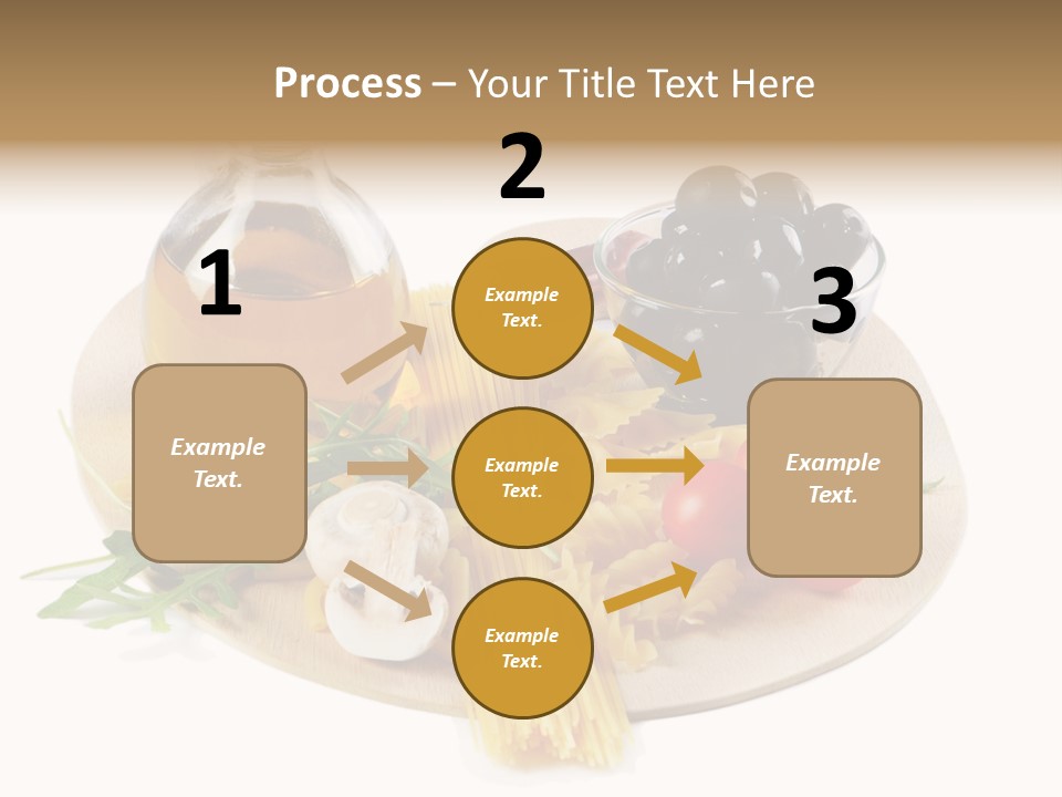 Mushroom Bottle Cruet PowerPoint Template