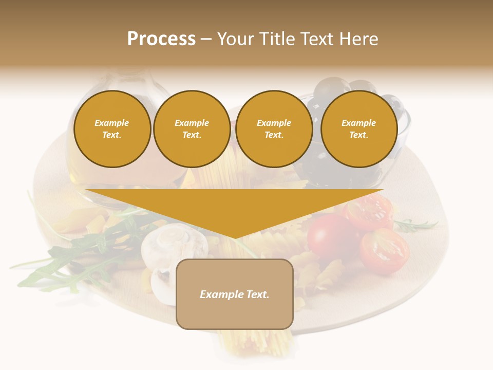 Mushroom Bottle Cruet PowerPoint Template
