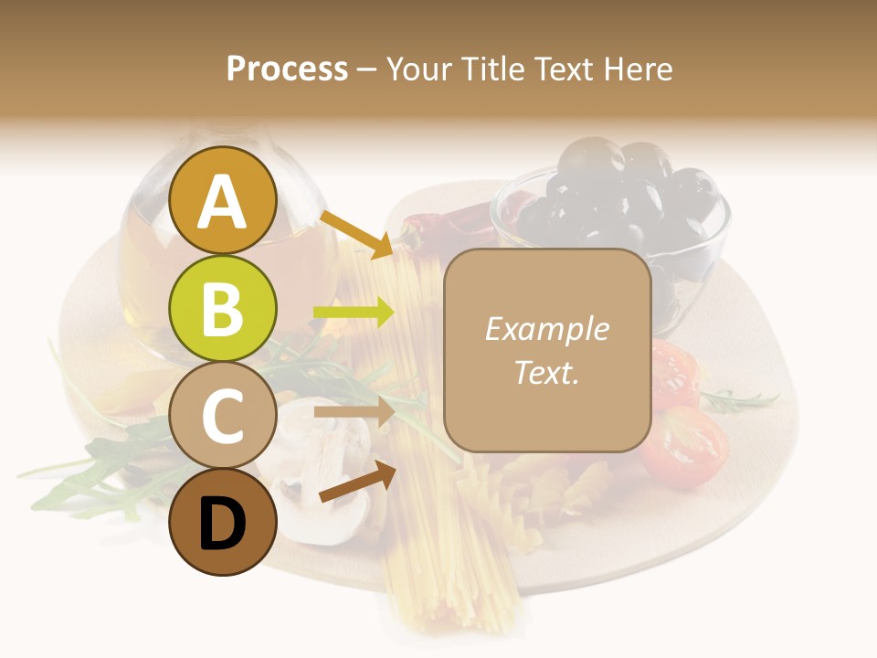 Mushroom Bottle Cruet PowerPoint Template