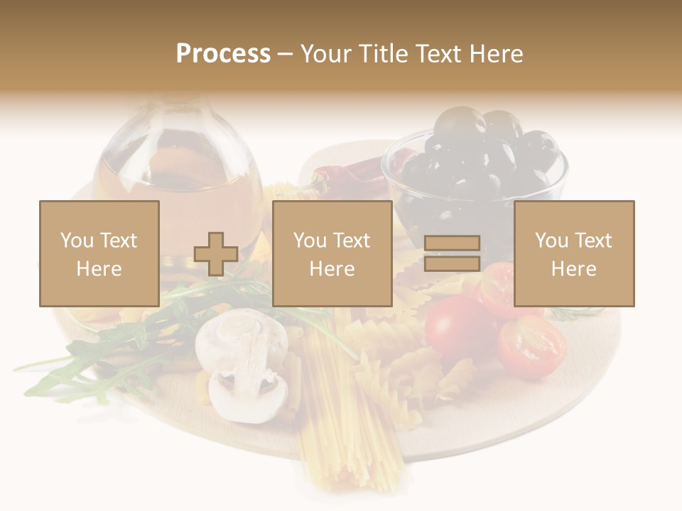 Mushroom Bottle Cruet PowerPoint Template