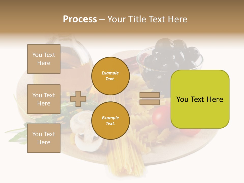 Mushroom Bottle Cruet PowerPoint Template