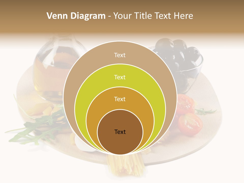 Mushroom Bottle Cruet PowerPoint Template