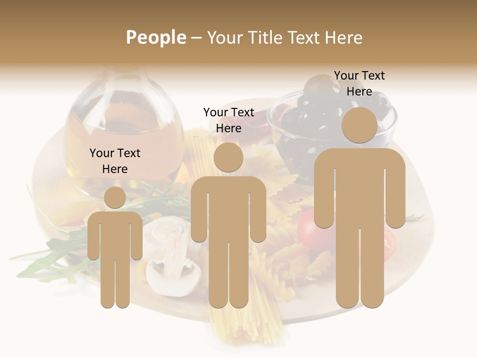 Mushroom Bottle Cruet PowerPoint Template