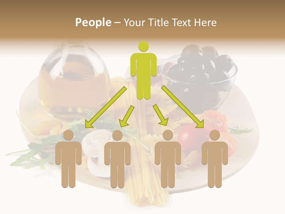 Mushroom Bottle Cruet PowerPoint Template