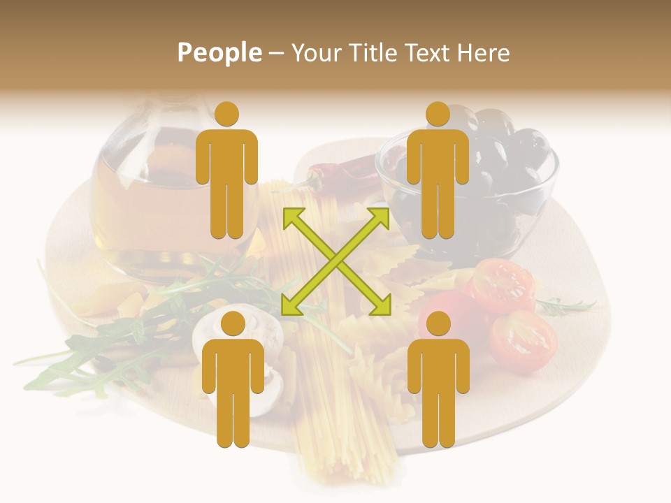 Mushroom Bottle Cruet PowerPoint Template