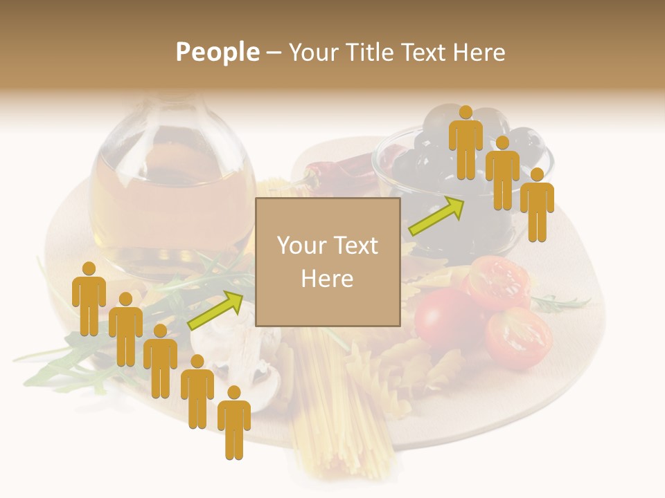 Mushroom Bottle Cruet PowerPoint Template