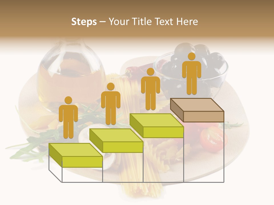 Mushroom Bottle Cruet PowerPoint Template