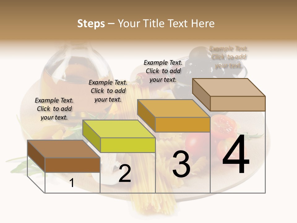 Mushroom Bottle Cruet PowerPoint Template