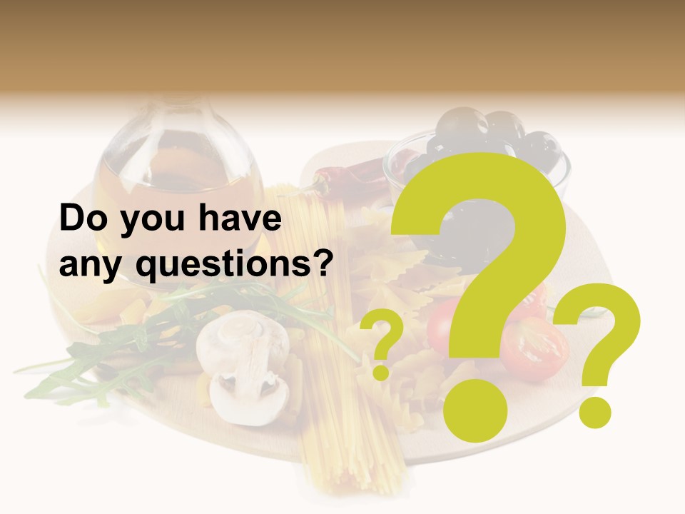 Mushroom Bottle Cruet PowerPoint Template