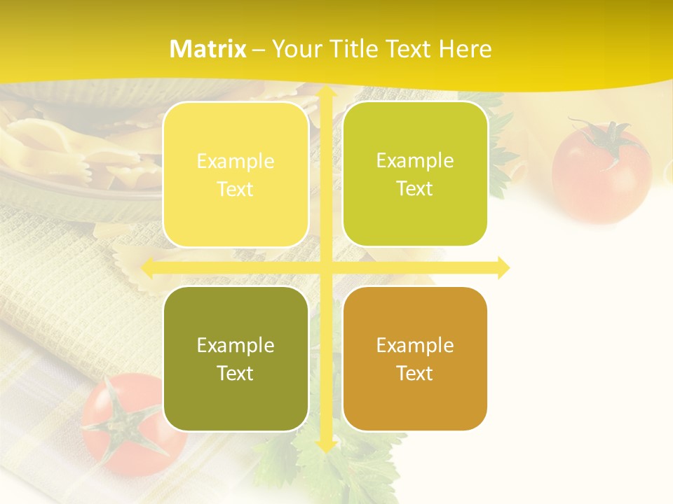 Snack Mediterranean Condiment PowerPoint Template