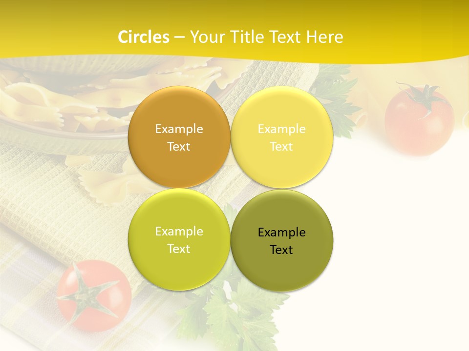 Snack Mediterranean Condiment PowerPoint Template