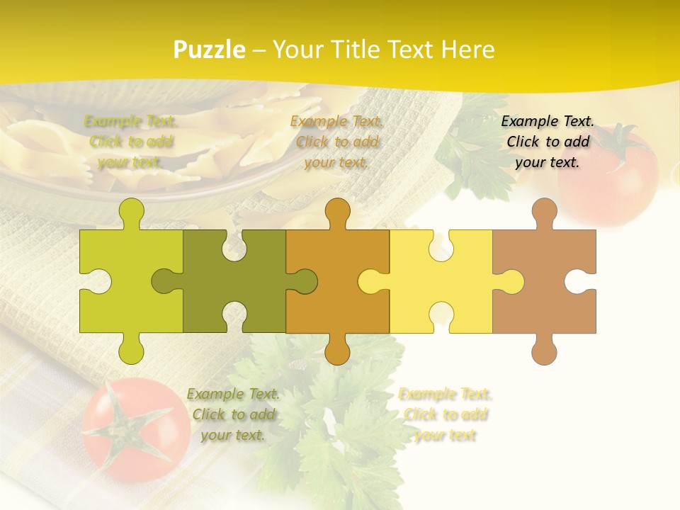 Snack Mediterranean Condiment PowerPoint Template