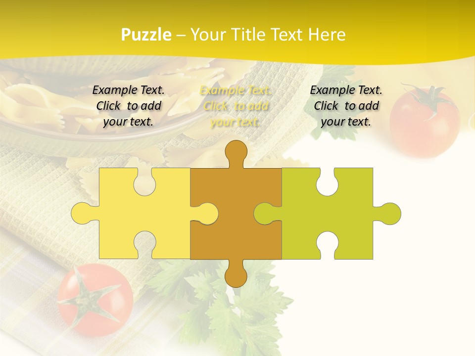 Snack Mediterranean Condiment PowerPoint Template