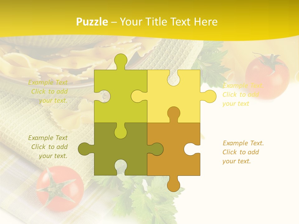 Snack Mediterranean Condiment PowerPoint Template