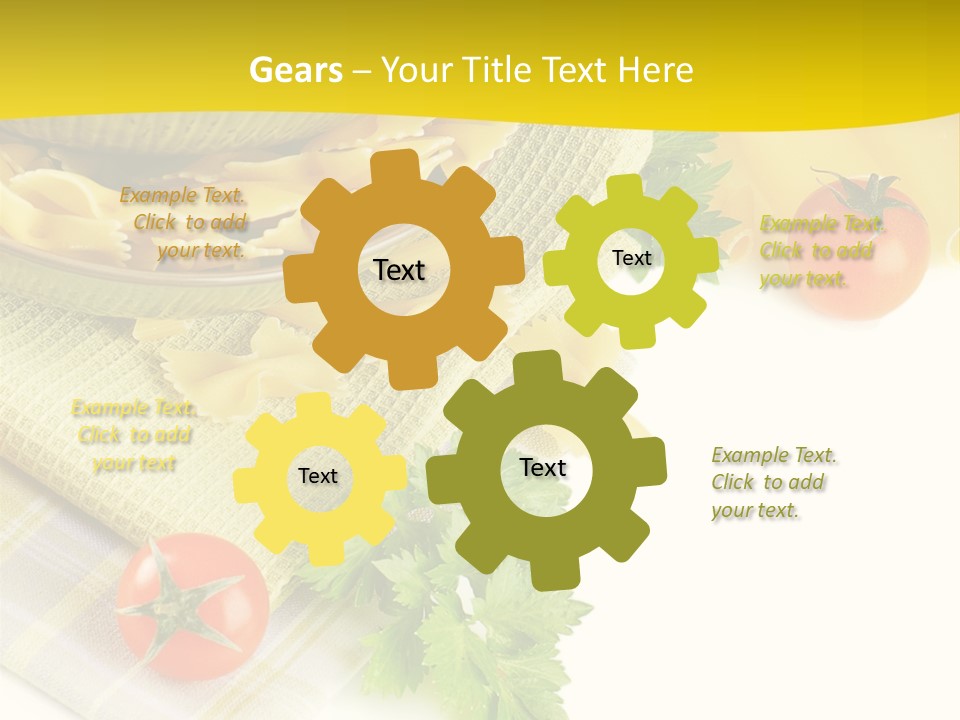 Snack Mediterranean Condiment PowerPoint Template