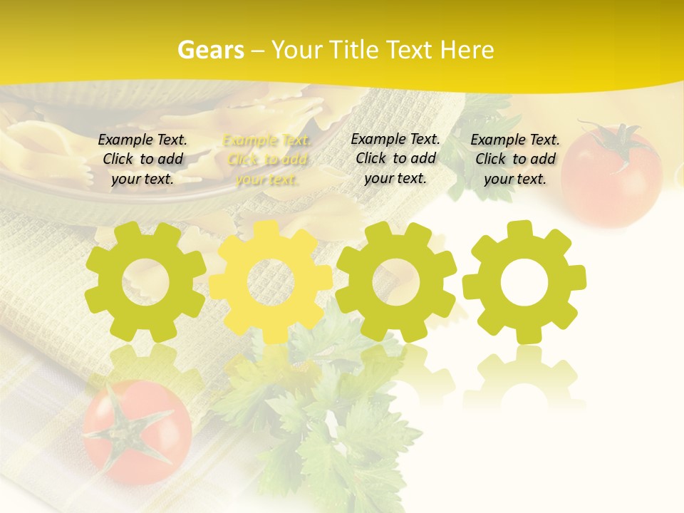 Snack Mediterranean Condiment PowerPoint Template