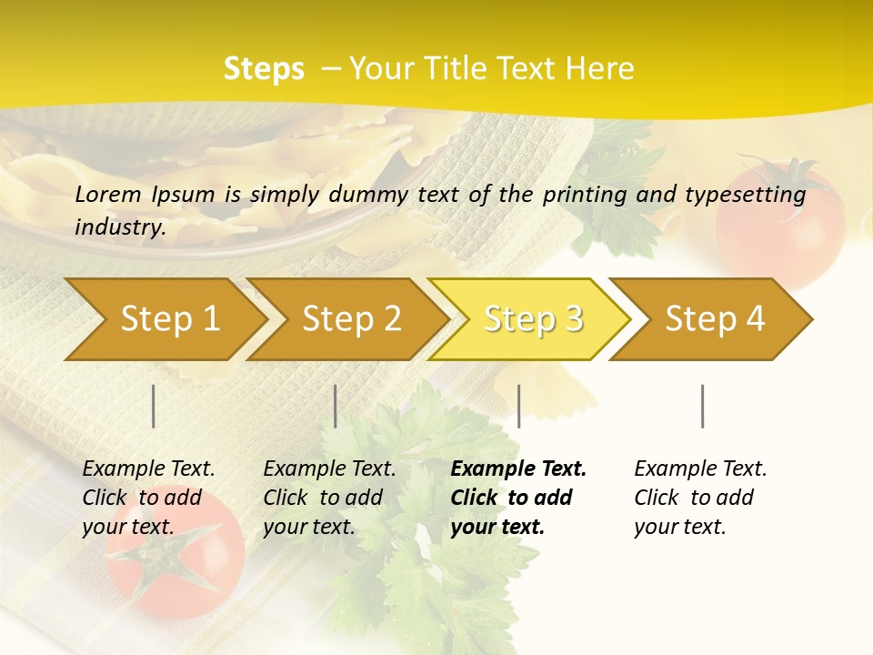 Snack Mediterranean Condiment PowerPoint Template