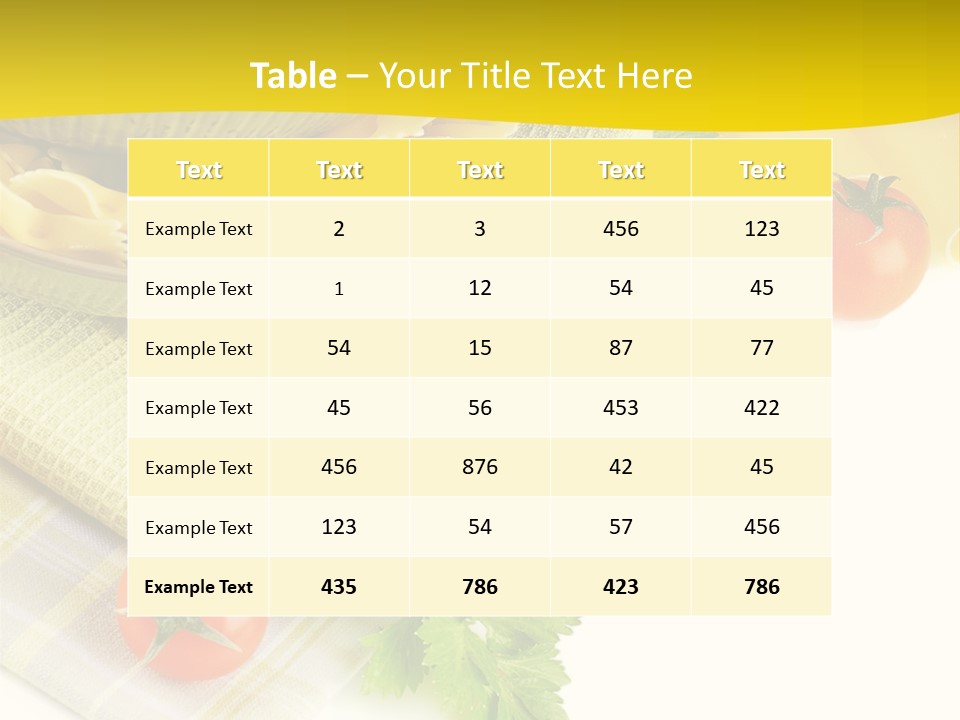 Snack Mediterranean Condiment PowerPoint Template