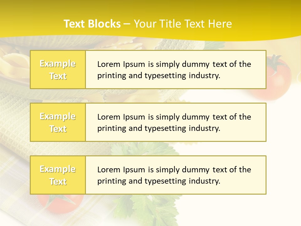 Snack Mediterranean Condiment PowerPoint Template