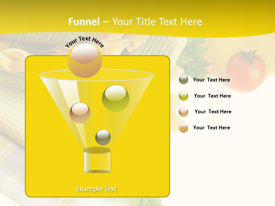 Snack Mediterranean Condiment PowerPoint Template