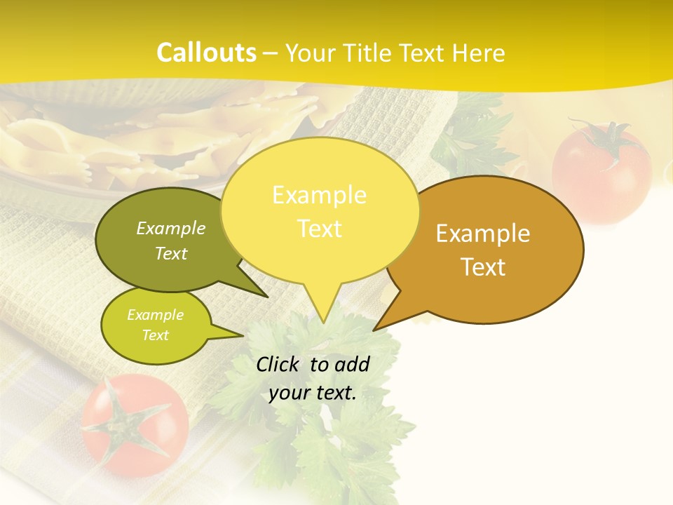Snack Mediterranean Condiment PowerPoint Template
