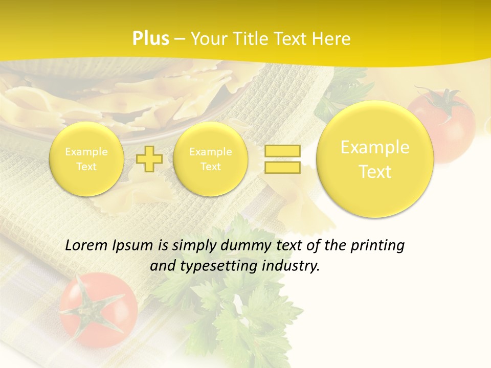 Snack Mediterranean Condiment PowerPoint Template