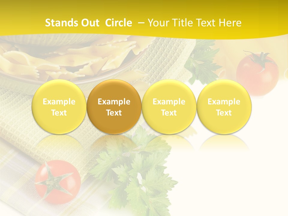 Snack Mediterranean Condiment PowerPoint Template