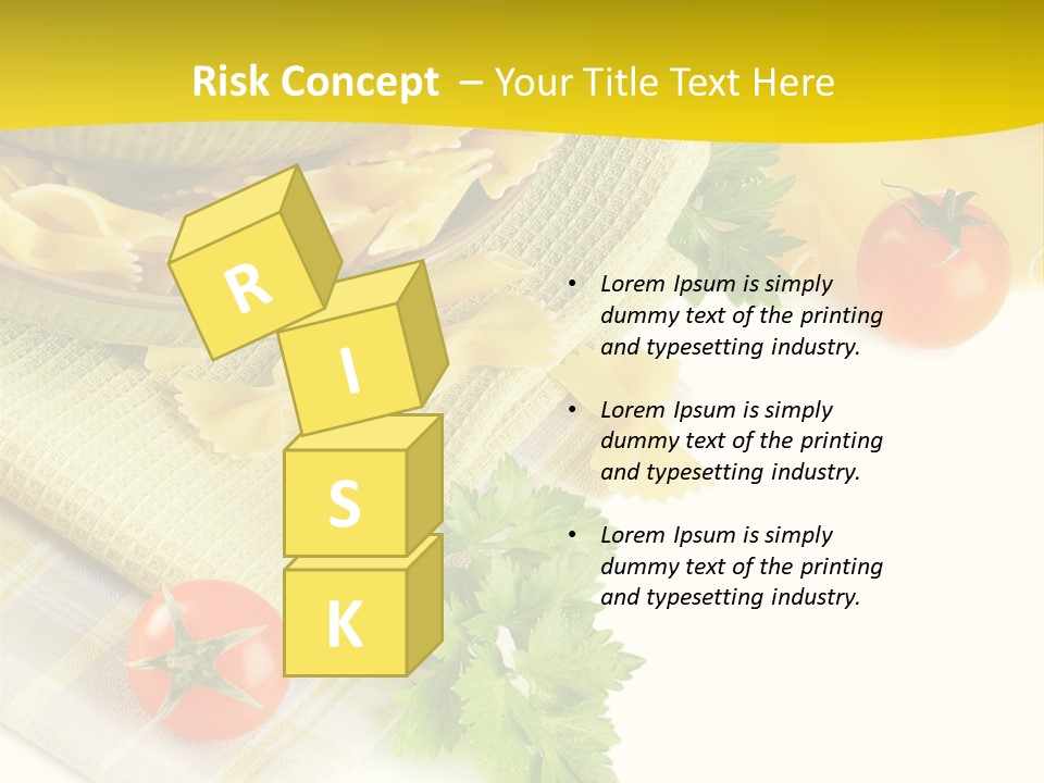 Snack Mediterranean Condiment PowerPoint Template