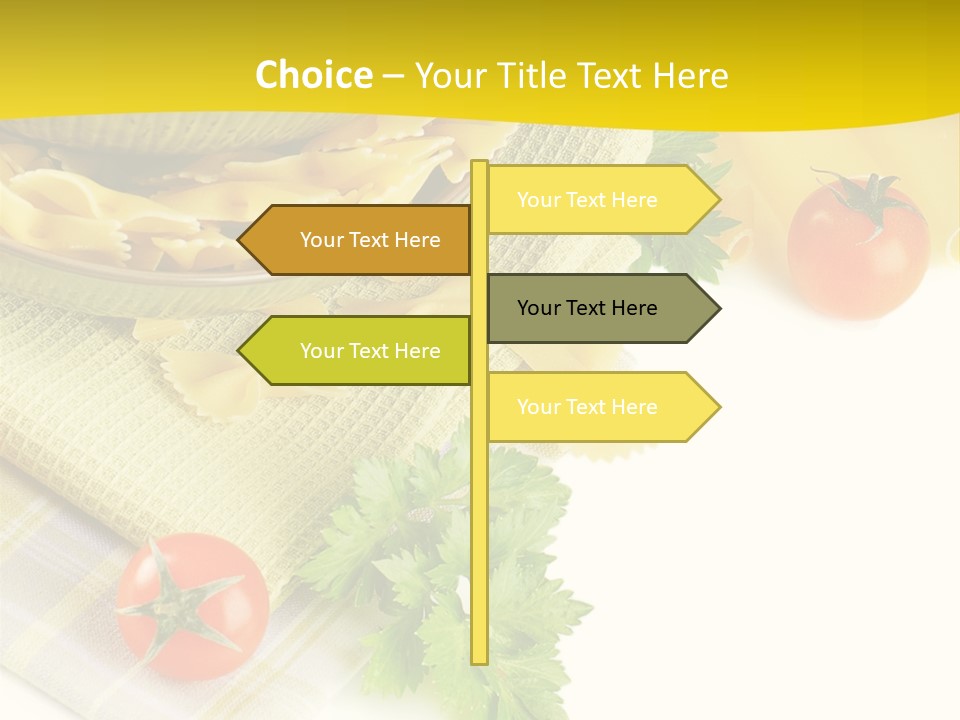 Snack Mediterranean Condiment PowerPoint Template