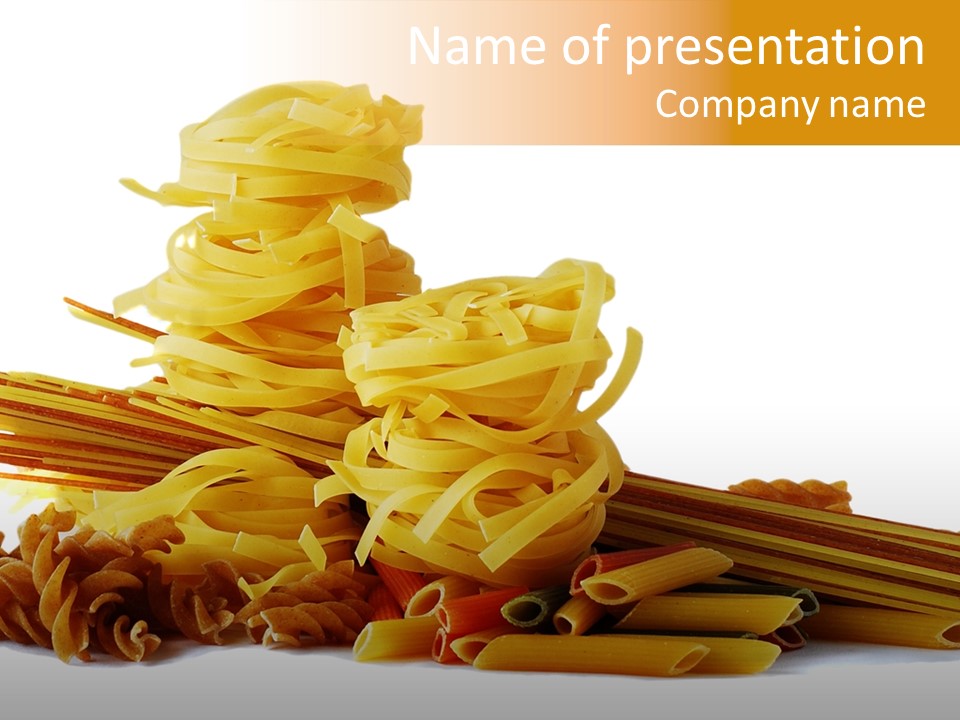 Food Yellow Brown PowerPoint Template