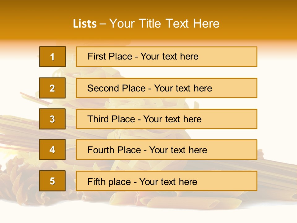 Food Yellow Brown PowerPoint Template