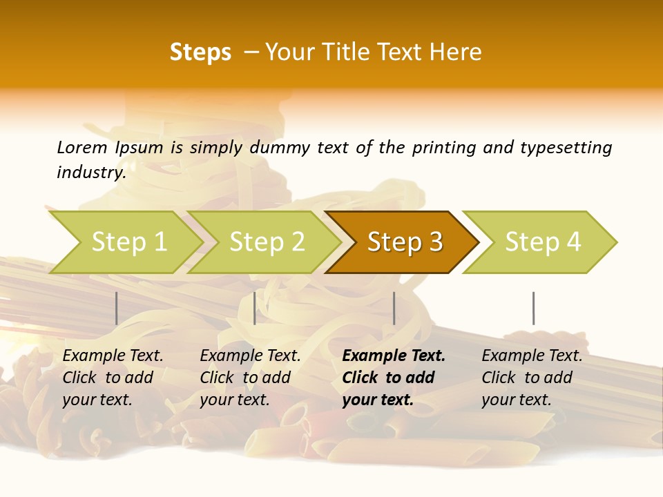 Food Yellow Brown PowerPoint Template