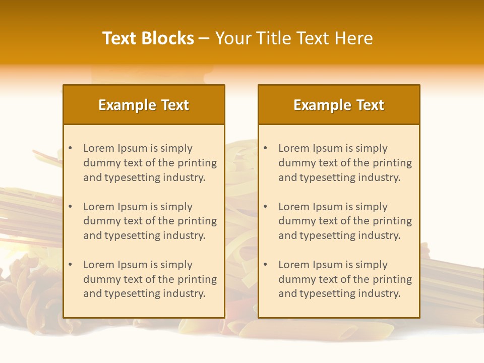 Food Yellow Brown PowerPoint Template