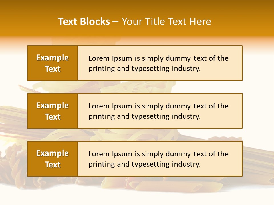 Food Yellow Brown PowerPoint Template