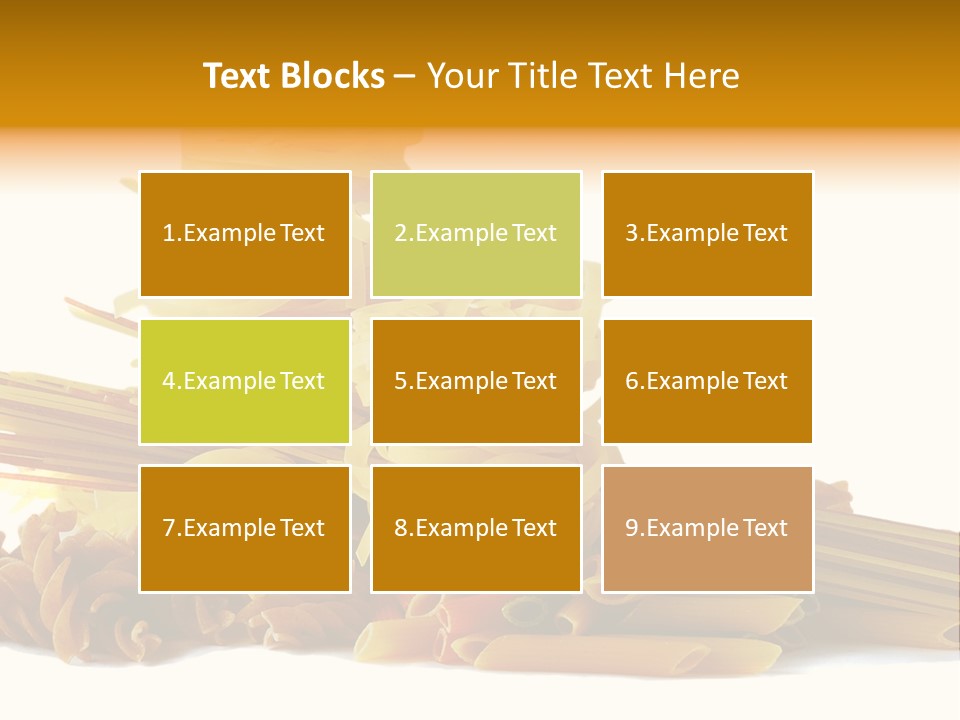 Food Yellow Brown PowerPoint Template