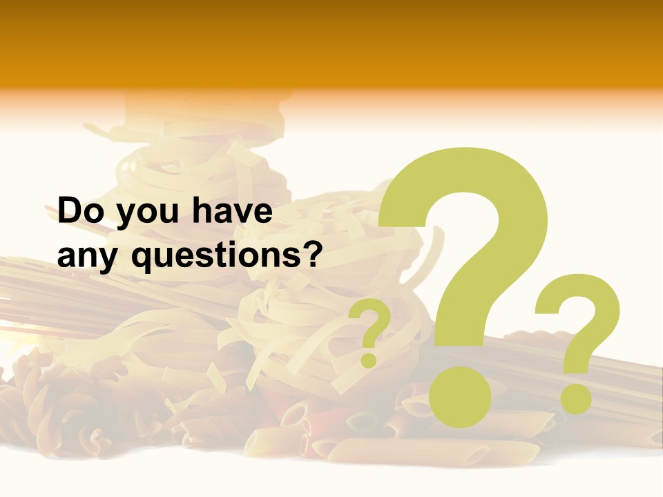 Food Yellow Brown PowerPoint Template