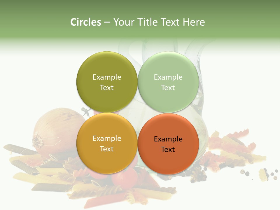 Yellow Pepper Tomato PowerPoint Template