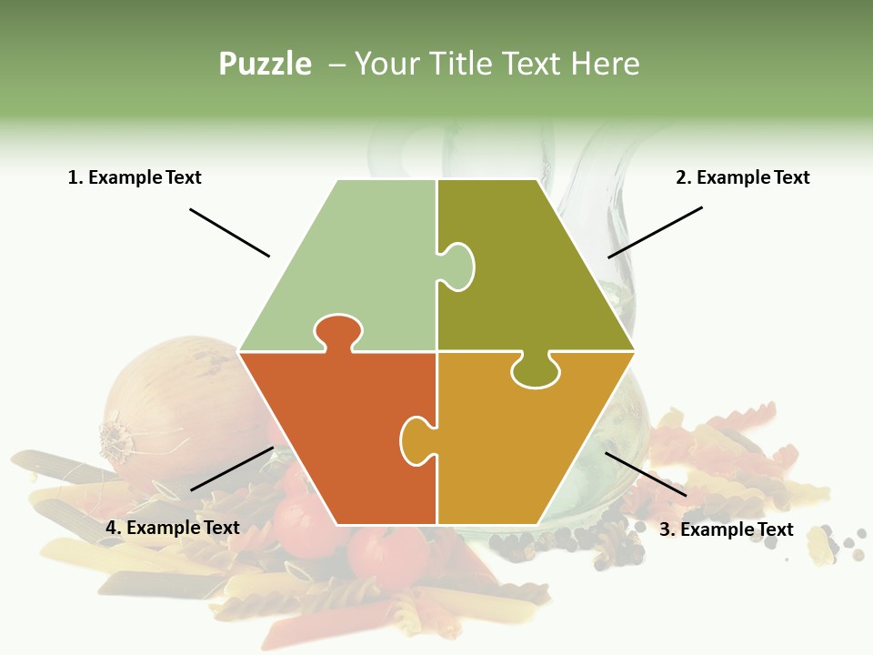 Yellow Pepper Tomato PowerPoint Template