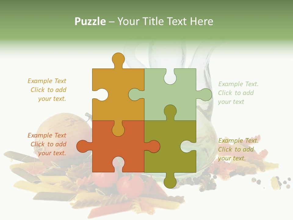 Yellow Pepper Tomato PowerPoint Template