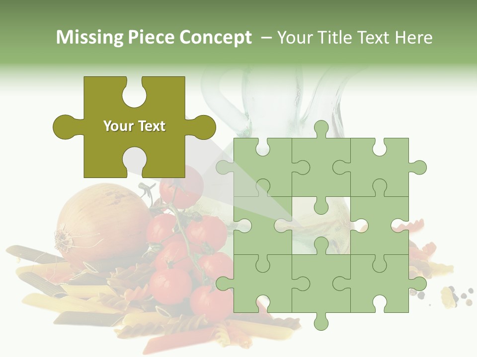 Yellow Pepper Tomato PowerPoint Template