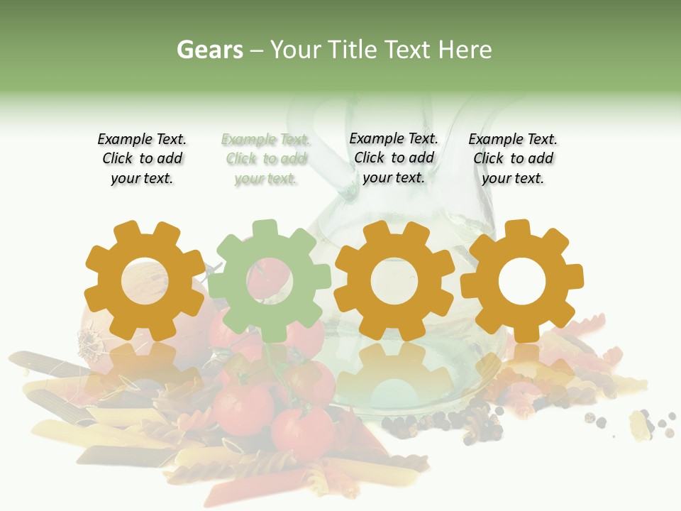 Yellow Pepper Tomato PowerPoint Template