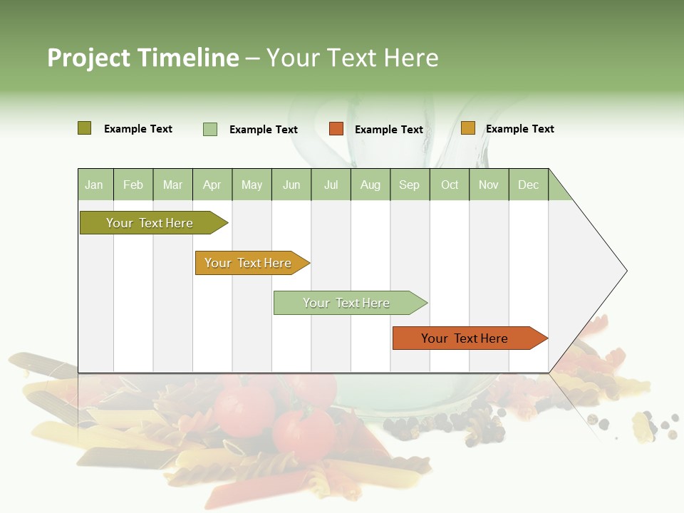 Yellow Pepper Tomato PowerPoint Template