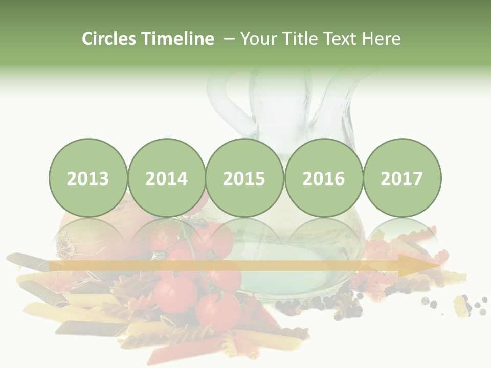 Yellow Pepper Tomato PowerPoint Template