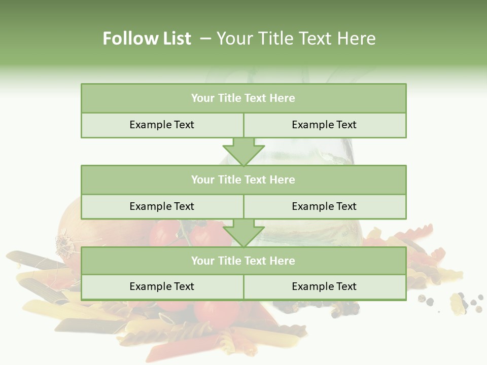 Yellow Pepper Tomato PowerPoint Template