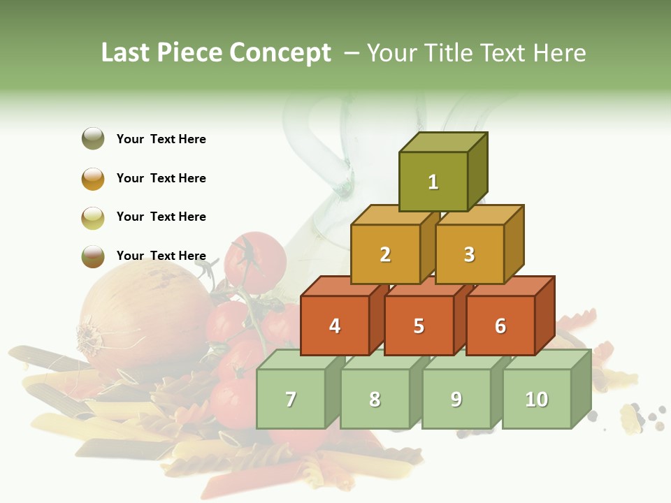 Yellow Pepper Tomato PowerPoint Template